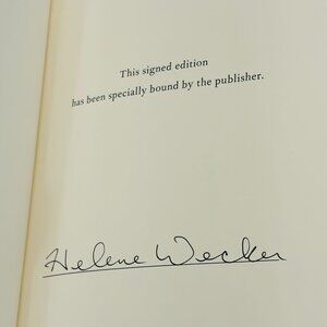 The Hidden Palace by Helene Wecker *SIGNED FIRST EDITION* Hardcover